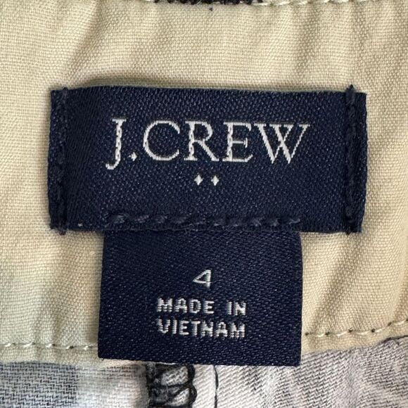 J. Crew Black White Print 5” Shorts 4 - Picture 2 of 6